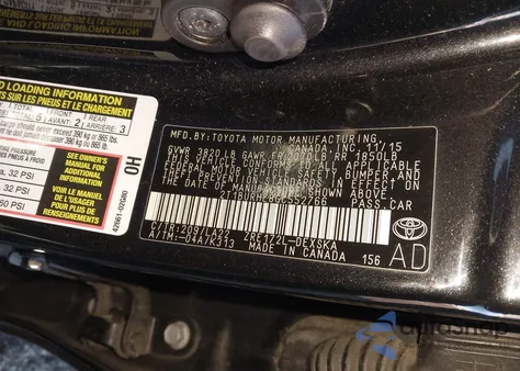 2016 Toyota Corolla S Premium из США, поврежденный, VIN 2T1BURHE8GC552766